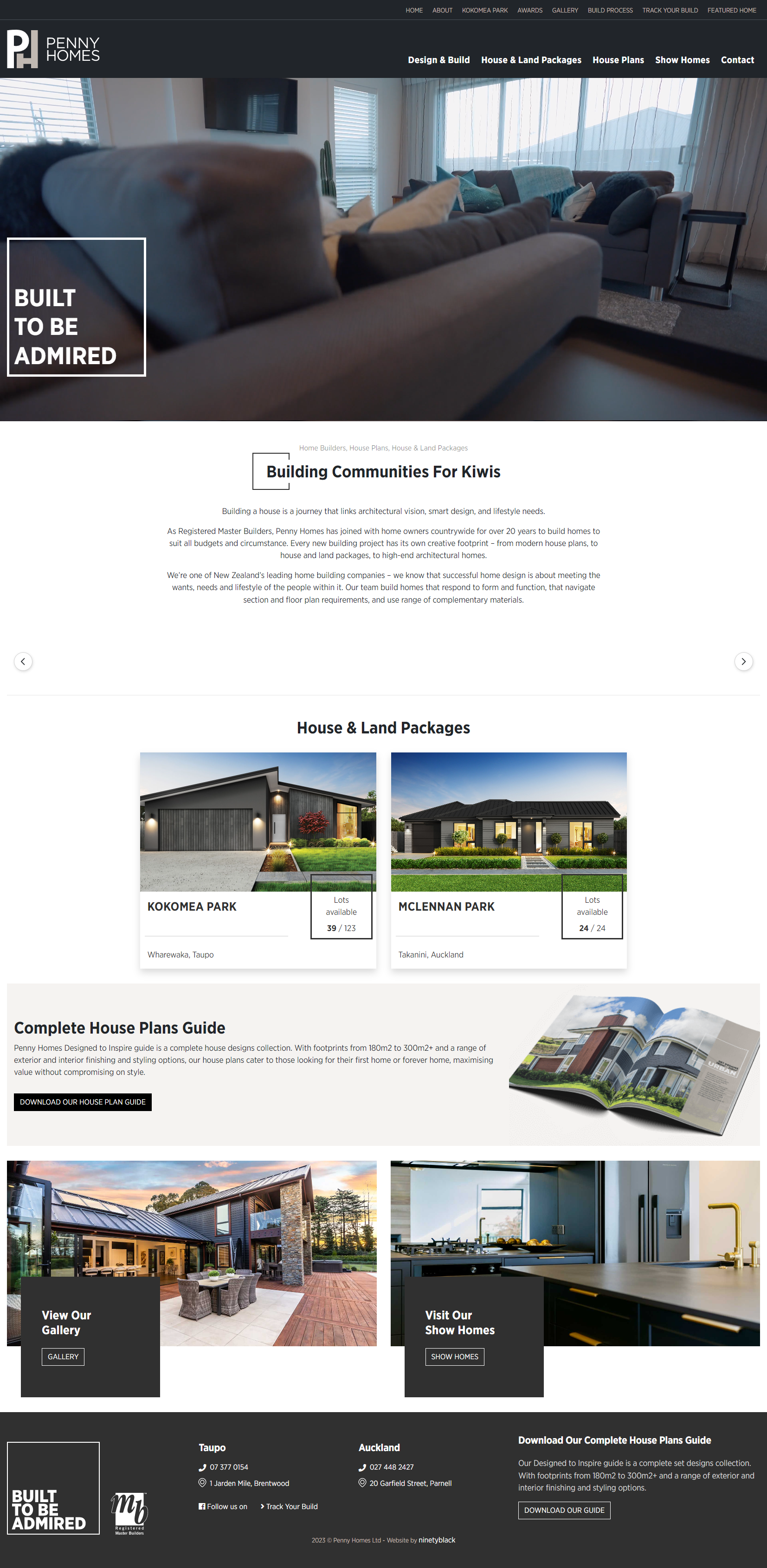 Penny Homes website